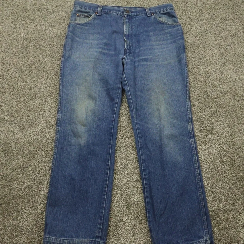 Vintage Levi's 557 Jeans 35X30 Blue Denim Made in USA 80s